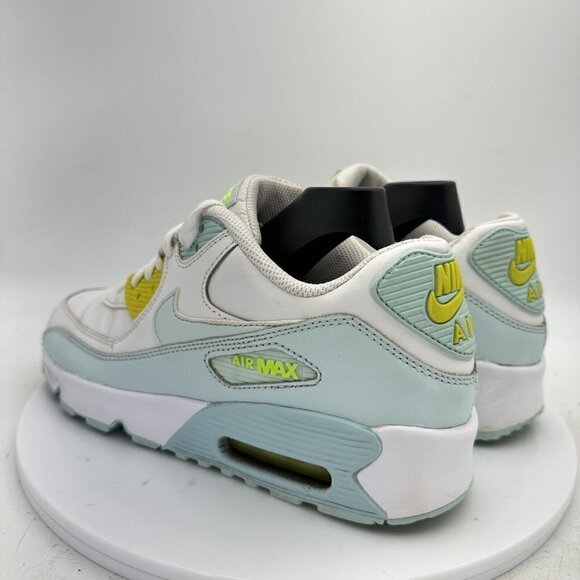 Nike Air Max 90 LTR White Youth Athletic Sneaker Shoes 833376-100 Size 7Y - Picture 4 of 13